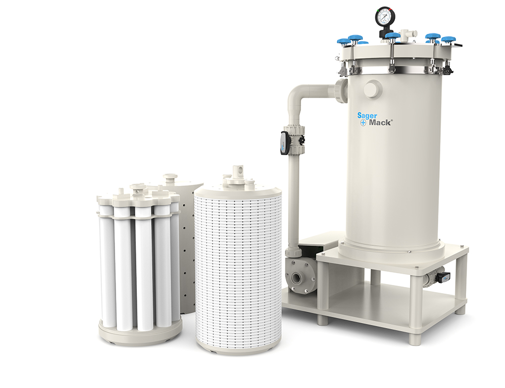 Mack400 过滤机(滤芯组件或滤盘组件可任意切换）